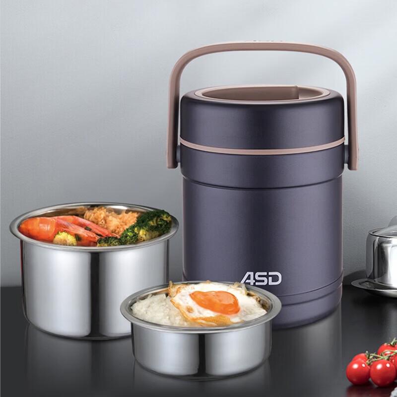 ASD Warmonline 1.5L 2-Layer Thermal Lunch Carrier