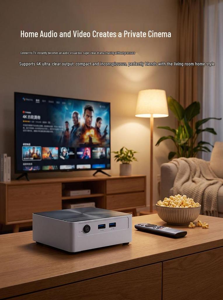 AMD Ryzen Mini PC - R3/R5/R7, Compact Barebone Desktop for Home & Office