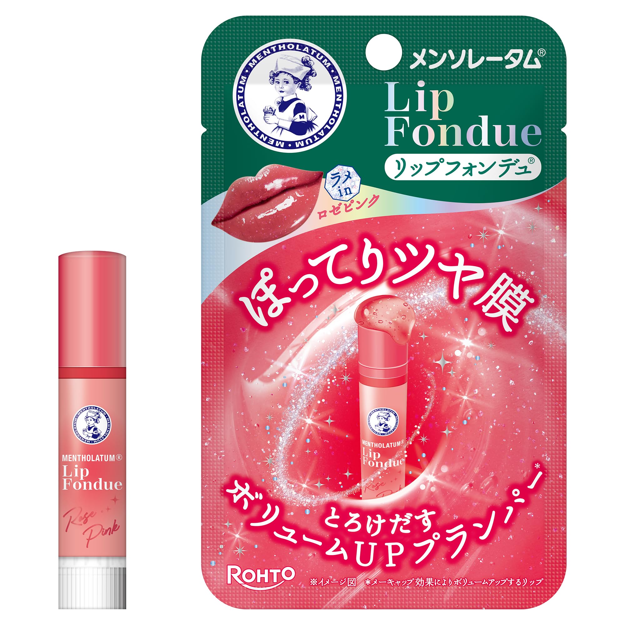 

Mentholatum Lip Fondue Rose Pink
