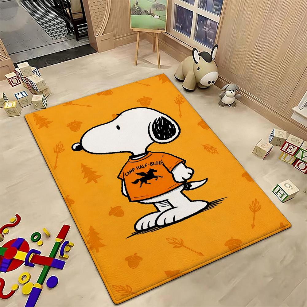 Snoopy Patriotic Parade Theme Rug Durable Stainresistant Easyclean Carpet For Kids Bedroom Play Area Home Party Decor Christmas Gift