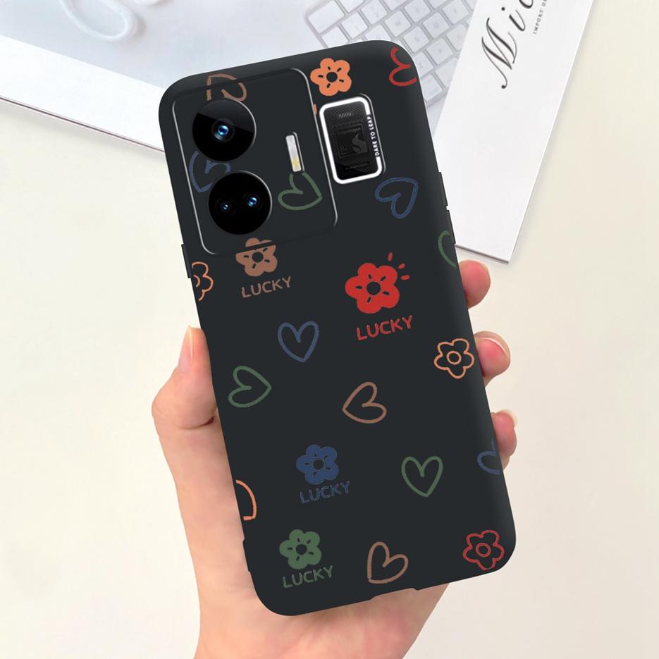 For Realme GT Neo 5 Case RMX3706 Stylish Art Painted Back Cover Soft TPU Phone Case For Realme GT Neo5 240W Fundas 6.74'' Bumper