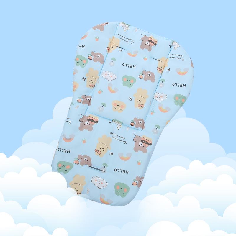 Cuscino Spesso in Cotone per Seggiolino Passeggino e Sedia Alta per Bambini