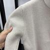 Men's High-Quality Wool Knit Zipper Cardigan - Thick, Trendy, Loose-Fit for Autumn/Winter
