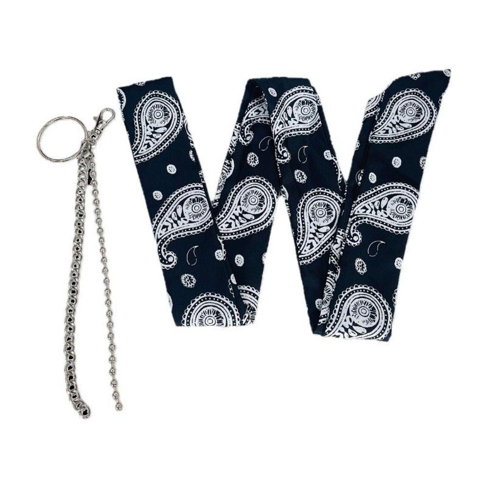 With Chain Pants Belt 200*5cm Bags Ribbons Fashion Neckerchief Travel