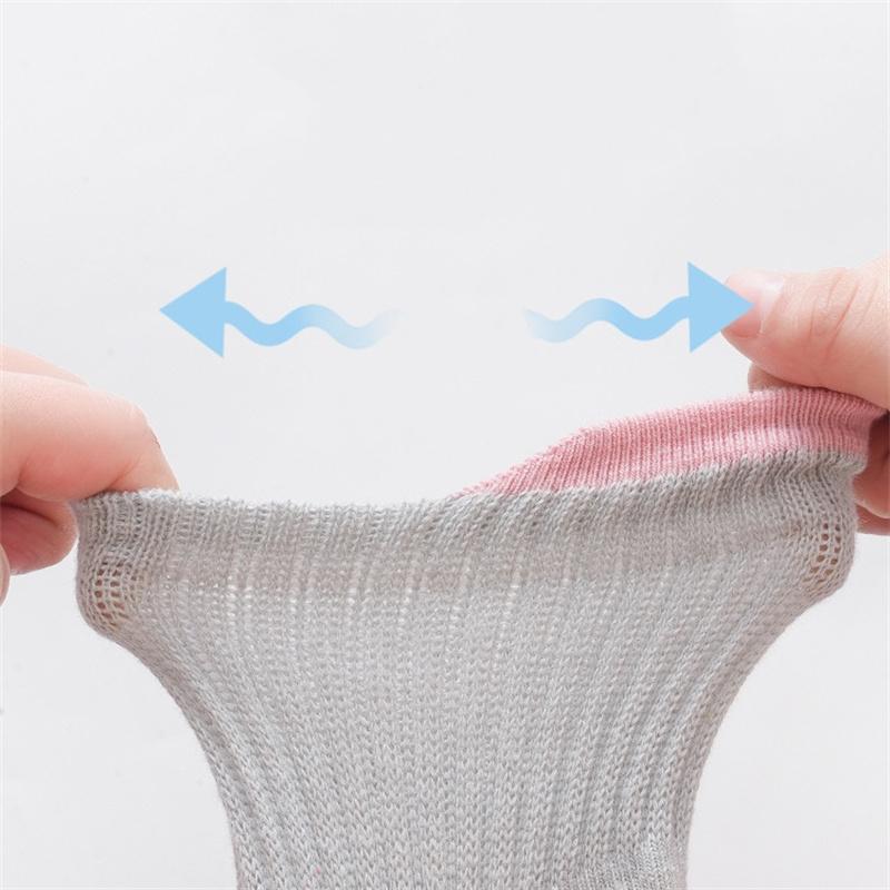 3 Paar/Los Baby Boden Socken Für Mädchen Jungen Frühling Herbst Neugeborenes Mädchen Junge Kleinkind Kurze Socke Kinder Anti-Rutsch Socken 0-5 Jahre