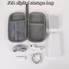 Hard EVA Digital Storage Bag Dust-proof Data Cable Organizer Bag  Earphone Accessories