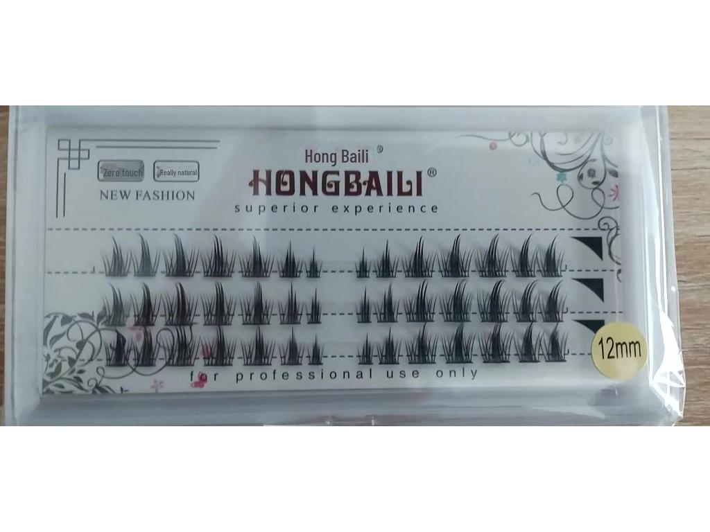 Segmented Cat Elf False Eyelashes: Little Flame Sunflower Style