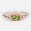 Simple light luxury Korean ring for women, elegant engagement wedding ring, gentle single ring