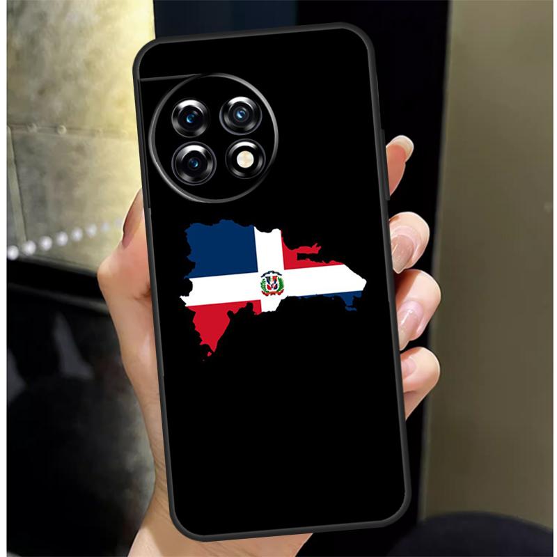 Dominican Republic Flag Cover For OnePlus Nord CE 4 2 3 Lite N10 N20 N30 OnePlus 13 12 11 10 Pro 10T 8T 12R 13R Case