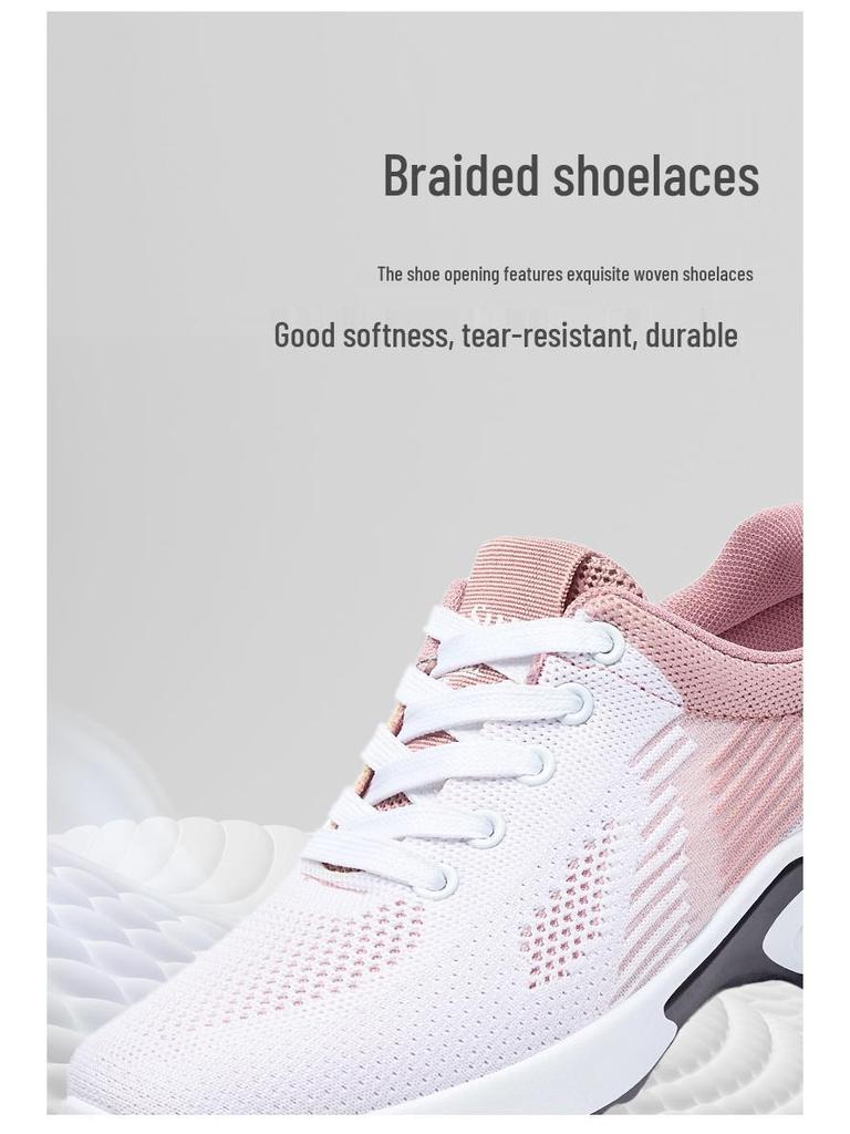 Plus Size Lightweight Women's Air Cushion Sneakers – Trendy, Breathable Casual Running Shoes