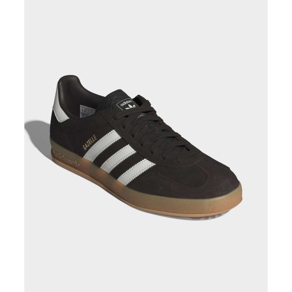 adidas Gazelle Indoor Aurora Coffee Core White Gum Unisex Tenisky Černá HQ5152