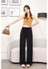 2026 Women's Summer Tencel Stretchy Straight-Leg Casual Pants for Middle-Aged Mothers