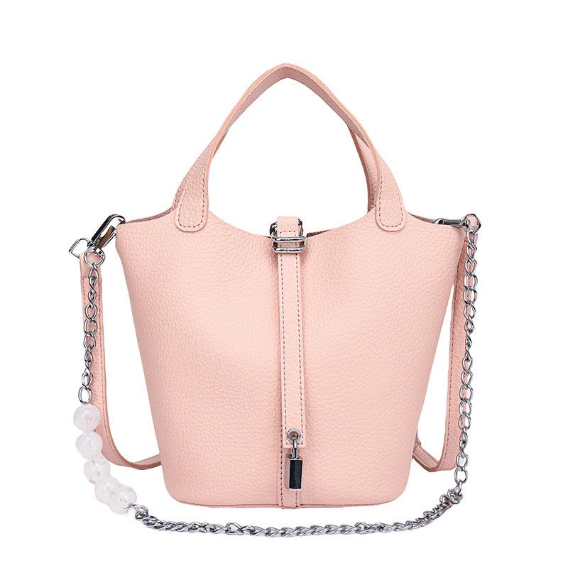 2024 Korean Trendy Women's Hand-Held Vegetable Basket Bucket Bag – Versatile Fashion Messenger