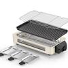 Multifunctional Electric Grill & Oven: Smokeless Indoor/Outdoor BBQ Pan & Baking Rack