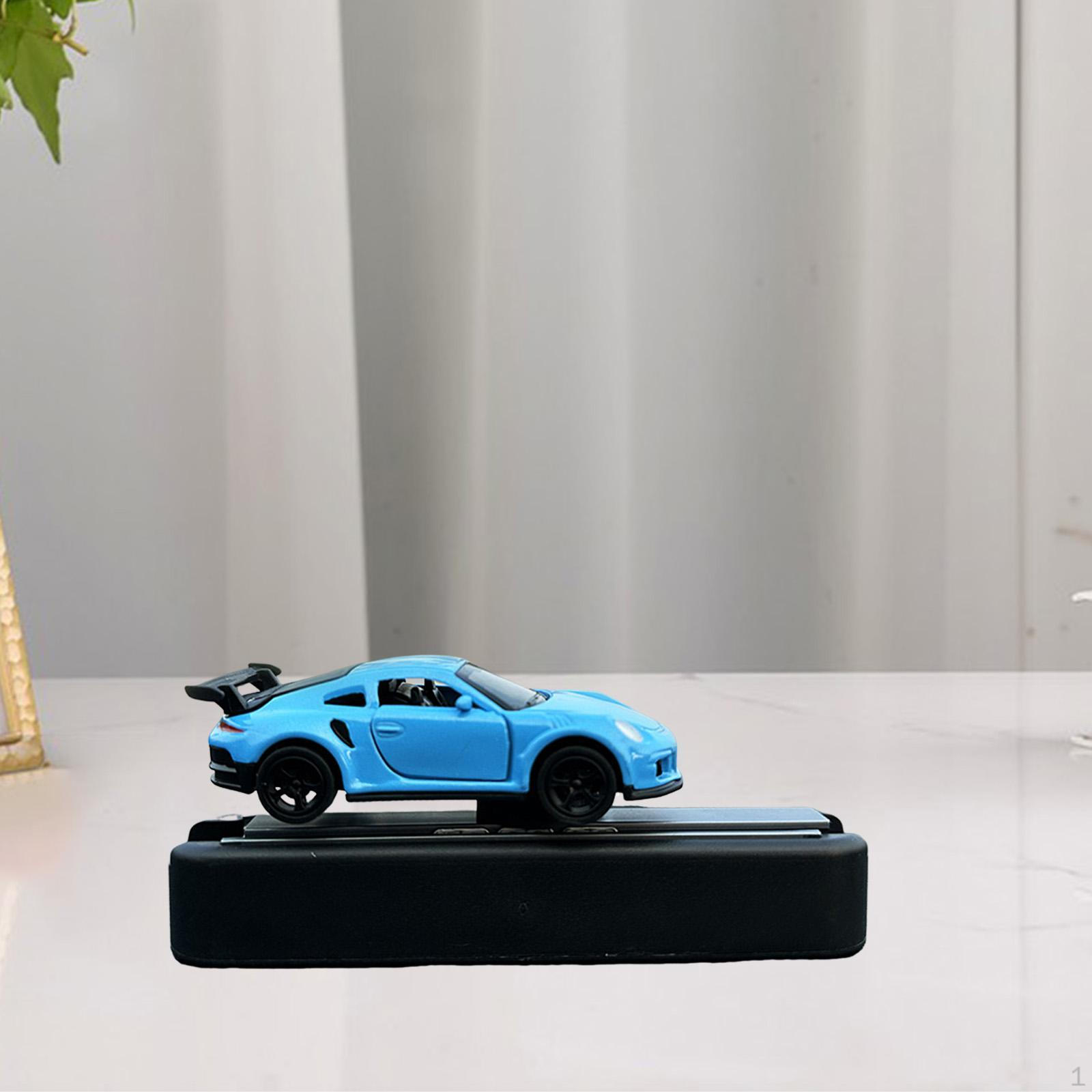

1/64 Car Model Auto Accessories with Temporary Parking Card Plate Decorative Universal Easy to синій