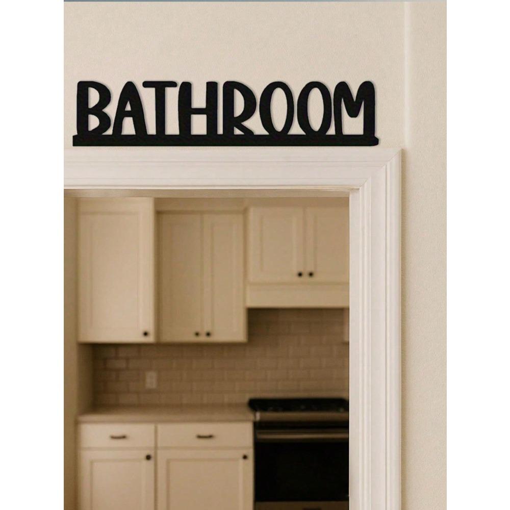 Metal Wall Art Decor Plaque Sign Home Office Kitchen Hanging Ornament