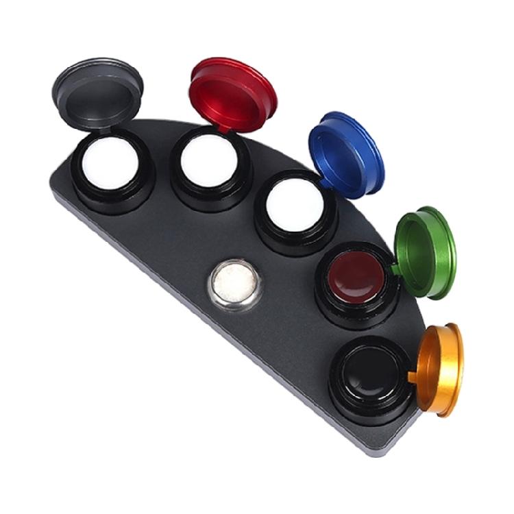 Watch Repair Kits 4/5 Dish Watch Oiler Grease Dish Watch Oil Container Tool with Stand for Watchmaker Maintenance Tasks