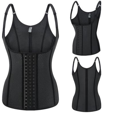 Neue Latex-Taillenformer-Weste mit 12 Stäben: Bruststütze, Körperformung, Bauchgurt.