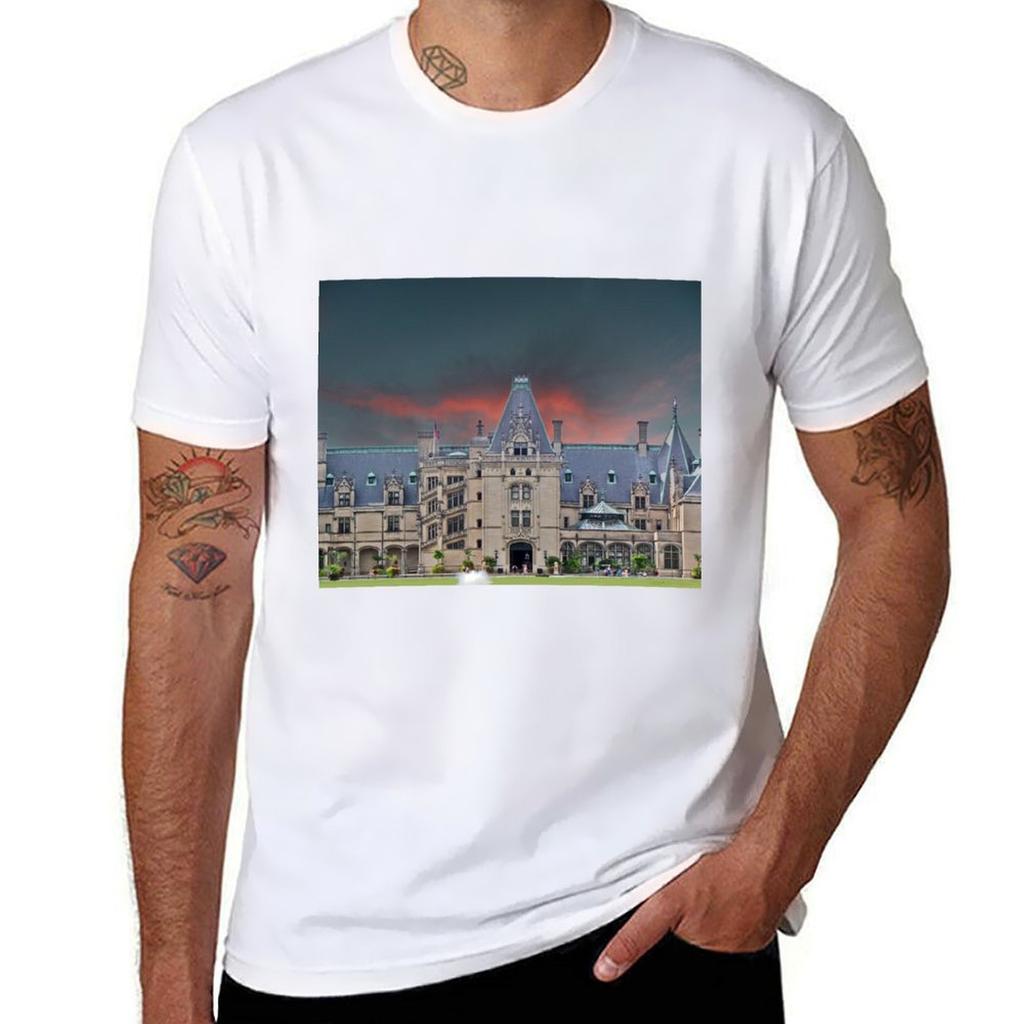 The Biltmore House TShirt cotton tshirt 100 mens graphic t shirts TShirt