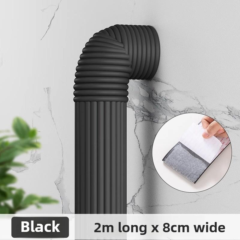 2M Winter Thermal Foam Insulation Tape for Water Pipes Self-adhesive Anti-freezing Anti-collision Protective Strip for Outdoors