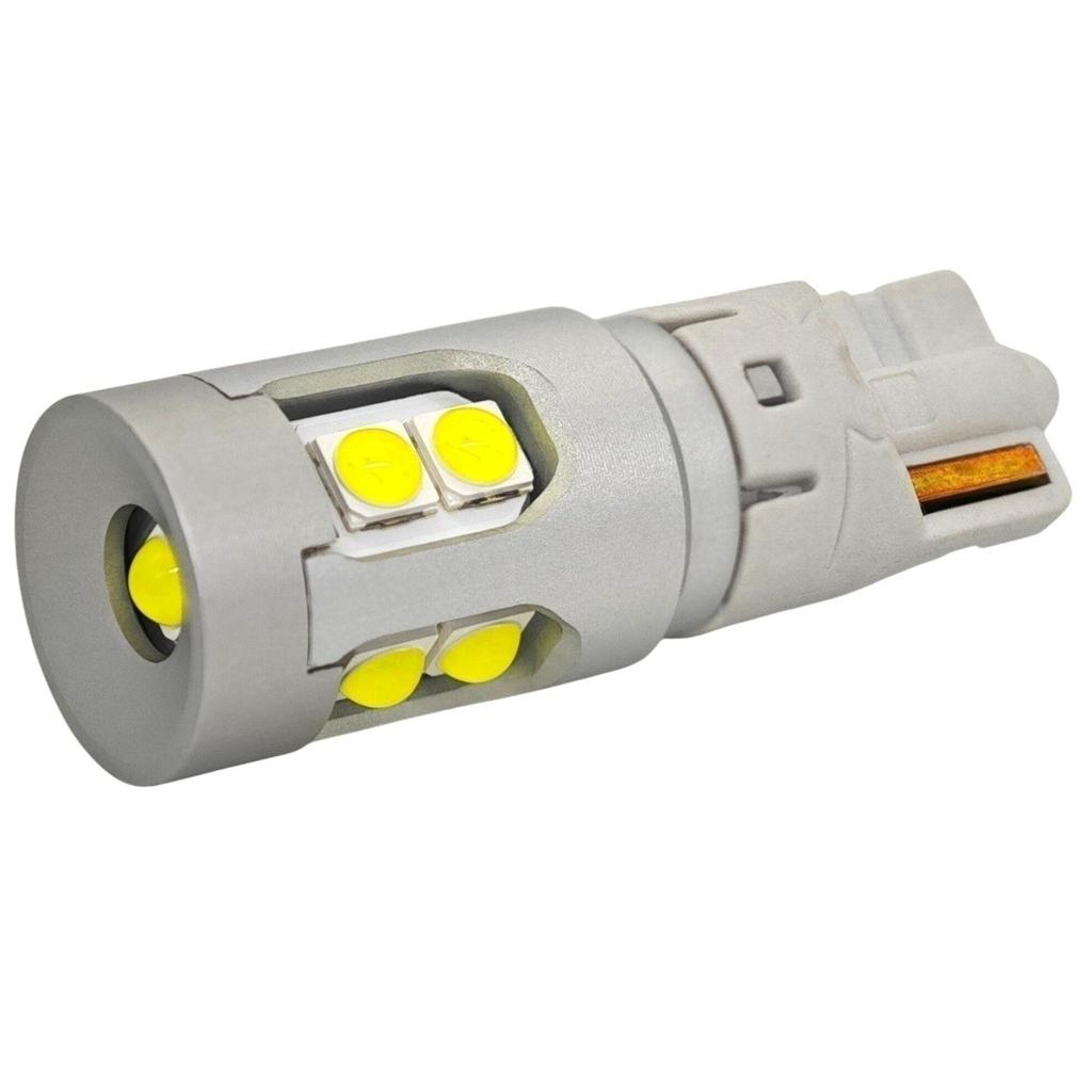 2 szt W5W żarówka LED W10W, T10 10-50V CANBUS 700lm biała mocna Off-Road