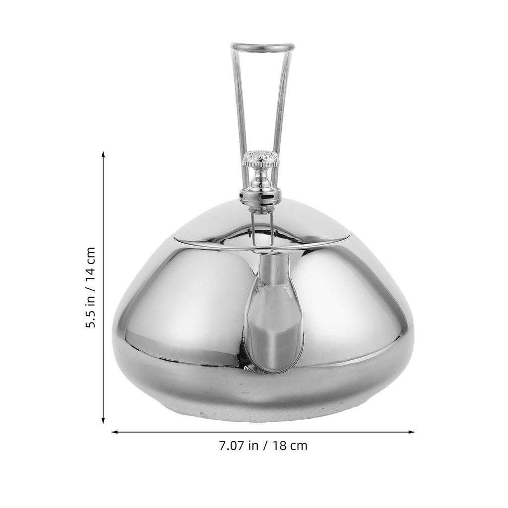 Stainless Steel Tea Kettle 1.5L Ergonomic Handle Induction Compatible Fine Mesh Filter Teapot for Loose Leaf Tea Home Office
