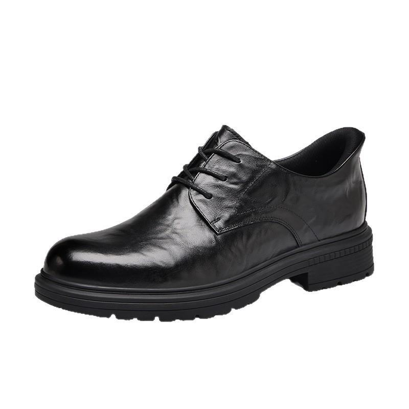 Red Dragonfly Herren Leder Derby Schuhe – Echtes Leder für formelle Geschäftsanlässe & Hochzeiten