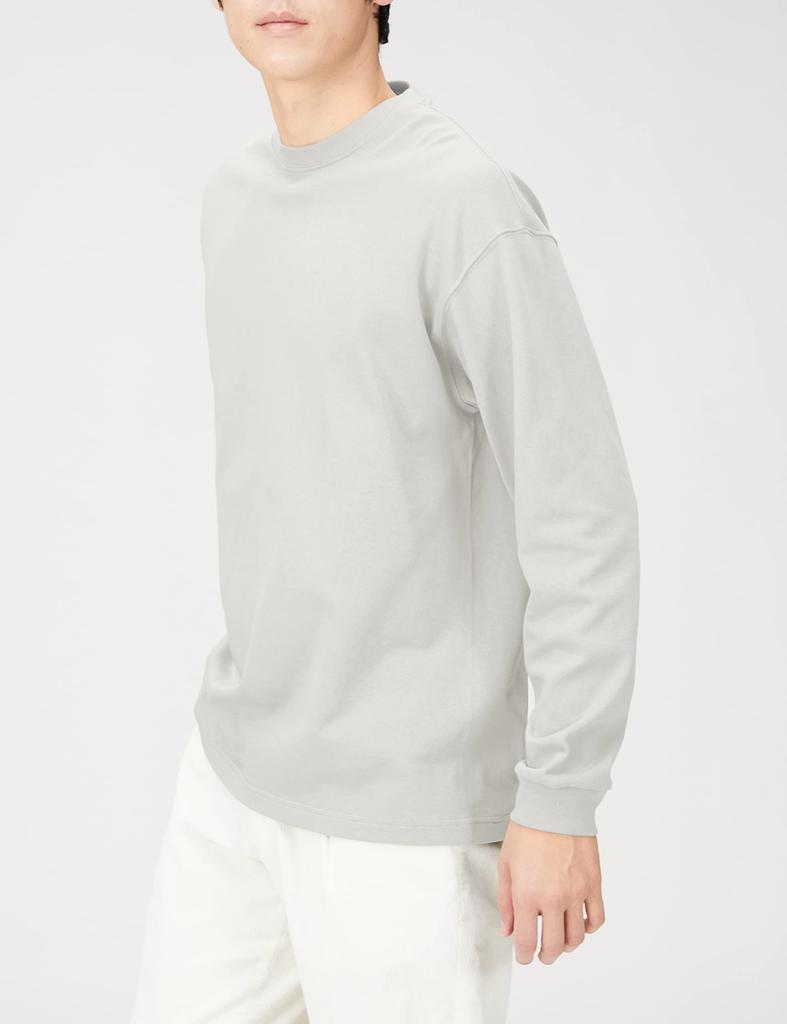 Velké dlouhé T-palcové tričko Frost Grey XL [United Athlete] 9,1 oz (2.1 žebro) [Položka]