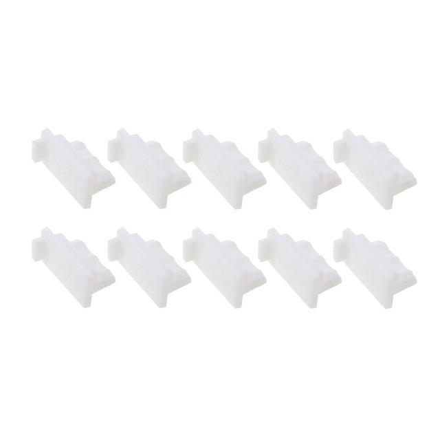 JCD 10PCS Silicone USB Dust Plug Charger Port Cover Female Jack Interface Dustproof Cap Universal Tablet PC Notebook Laptop2