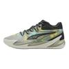 Puma Dagger Comfortable Soft Fabric Durable Mid-Top Basketball Shoes Unisex Sneaker Green 312168-01