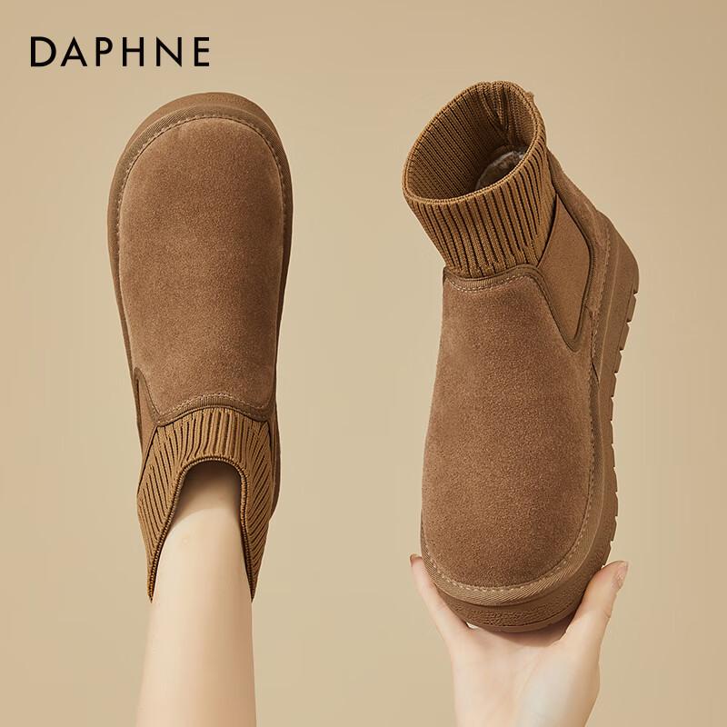 Daphne Women s Winter Fleece-Lined Snow Boots EU 38