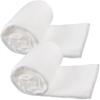 Snow Blankets for Christmas Village, Set of 2 Rolls of 3 Foot X 8 Foot Fake Snow Blanket Roll for Xmas Tree Holiday Winter Decoration