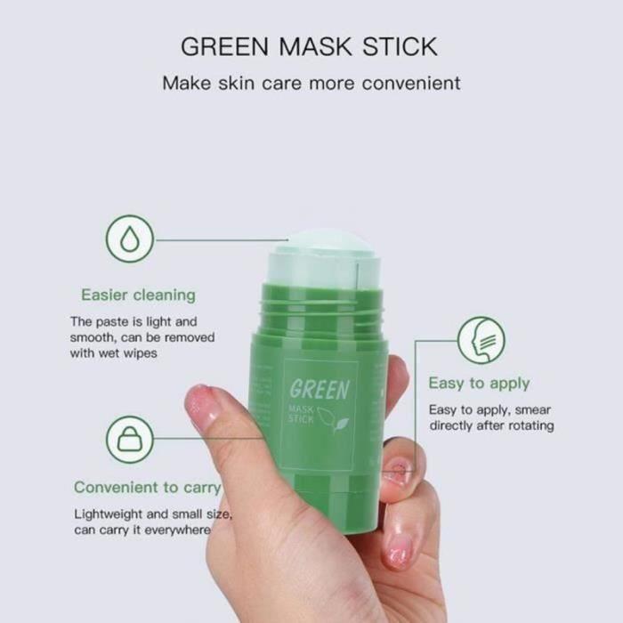 Masque - TBEST - Contrôle d'Huile - Thé Vert - 40g - Tous Types De Peau