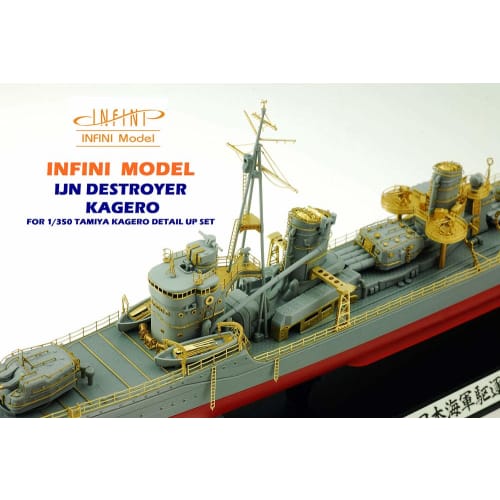 Infinimodel 1/350 IM Series Japanese Navy Destroyer Kagero Detail Up Set for T Company Plastic Model Kits (IM53503)