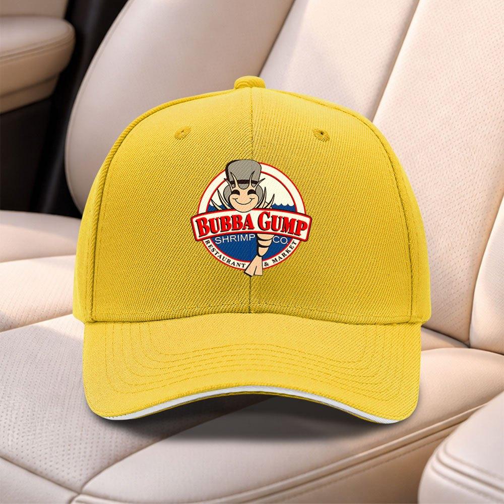 Pc Forrest Gump Shrimp Restaurant Sandwich Baseball Cap  Adjustable Outdoor Duckbill Hat  Essential Item for Unisex and Womens