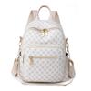 Schultasche Rucksack Mode Damen Neuer Rucksack Retro Bedruckte Buchstaben Große Kapazität Ausgehen Dreifachzweck Rucksack Damen