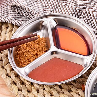 Seasoning Dish Stainless Steel Sauce Dish Food Dipping Bowl