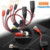1/2PCS M10/M6 Silicone Cable Car Plug Fast Charging Connector Cable for NOCO GC008 X-Connect Cable Eyelet Terminal Connector