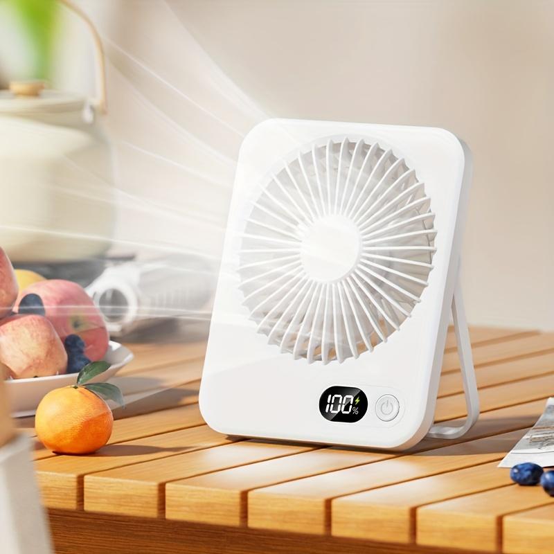 

Portable Handheld Fan,Mini Ultra Silent 5 Speed Powerful Adjustable Outdoor Travel Bedroom Bedside Office Desktop розовый