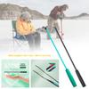 Telescopic Fishing Rod Full Kits Spincast Fishing Reel Casting Rod Fishing Rod Set Carbon Fibre 1.2m-2.4m Fishing Pole Fishing