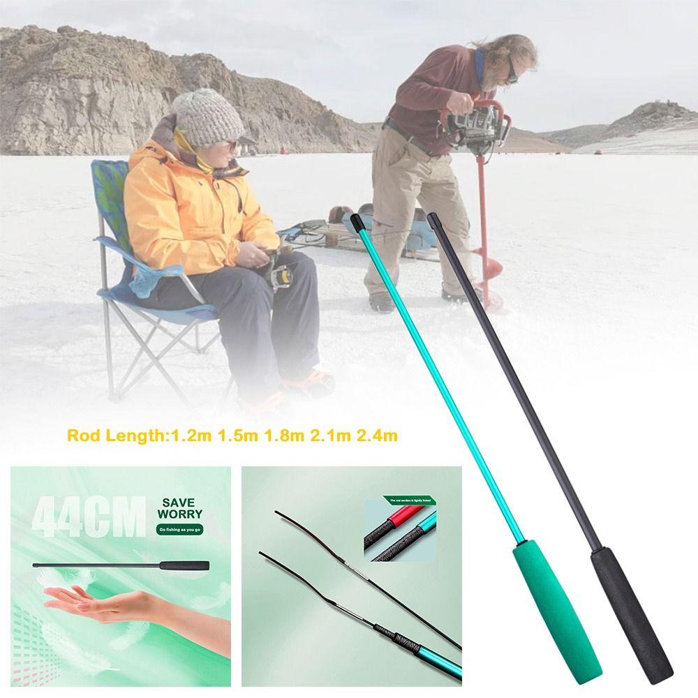 Telescopic Fishing Rod Full Kits Spincast Fishing Reel Casting Rod Fishing Rod Set Carbon Fibre 1.2m-2.4m Fishing Pole Fishing