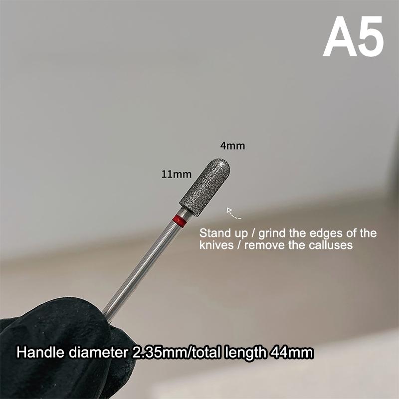 Nail Front Drill Bits Remove Cuticle Nail Polish Head Electric Polishing Machine Accessories Nail Tools