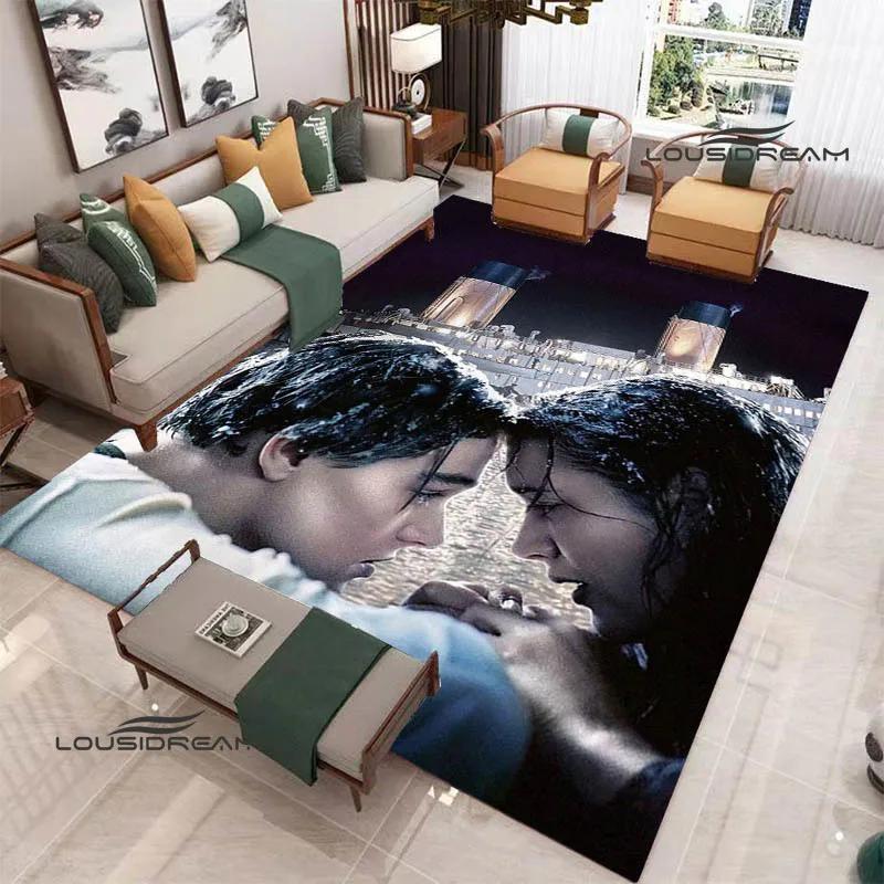 Titanic Leonardo DiCaprio carpet living room bedroom carpet balcony bathroom non-slip door mat bedroom decor birthday gift