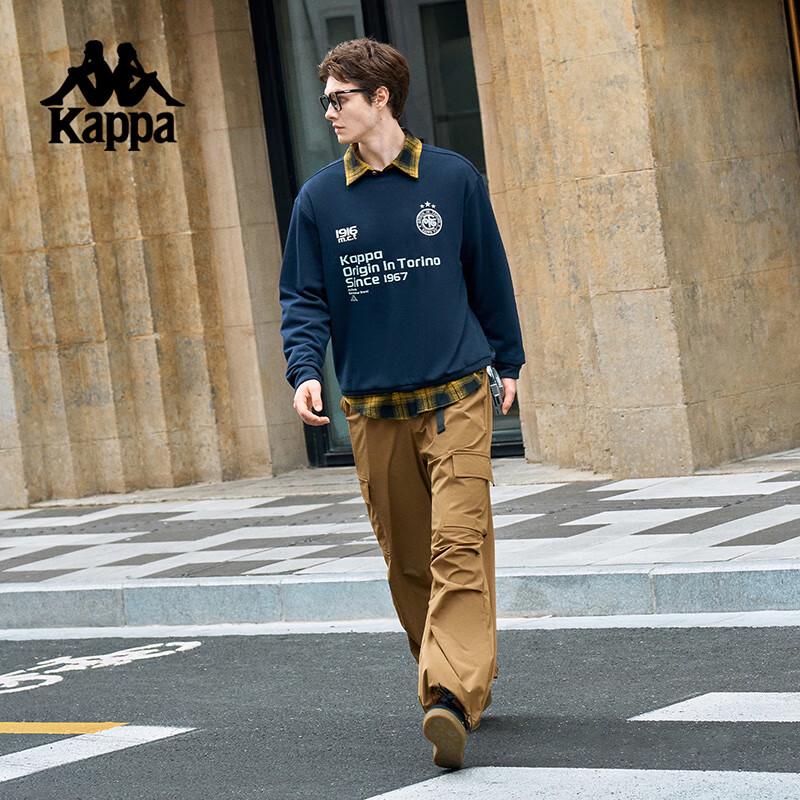 Kappa Unisex Loose Fit Pullover Sweatshirt
