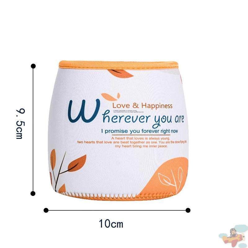 

Large Capacity Thermos Cup Cover, Universal Crossbody Water Bottle Protector, 1000ml 800/1200ml Xiaobai Without Baby Bag]--10*9.5Cm##