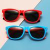 Internet-Famous Kids Sunglasses Trendy Color-Block Design Uv Protection Versatile Sunshades For Boys And Girls 802