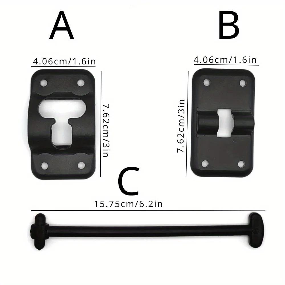 1PC RV Door Holder Door Hardware Easy Installation Auto Accessories T Style Entry Door Catch Holder Latch Holder for Trailer