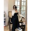 Solid color studio high waist drape knitted pants loose and thin straight casual wide-leg pants women's grandma pants