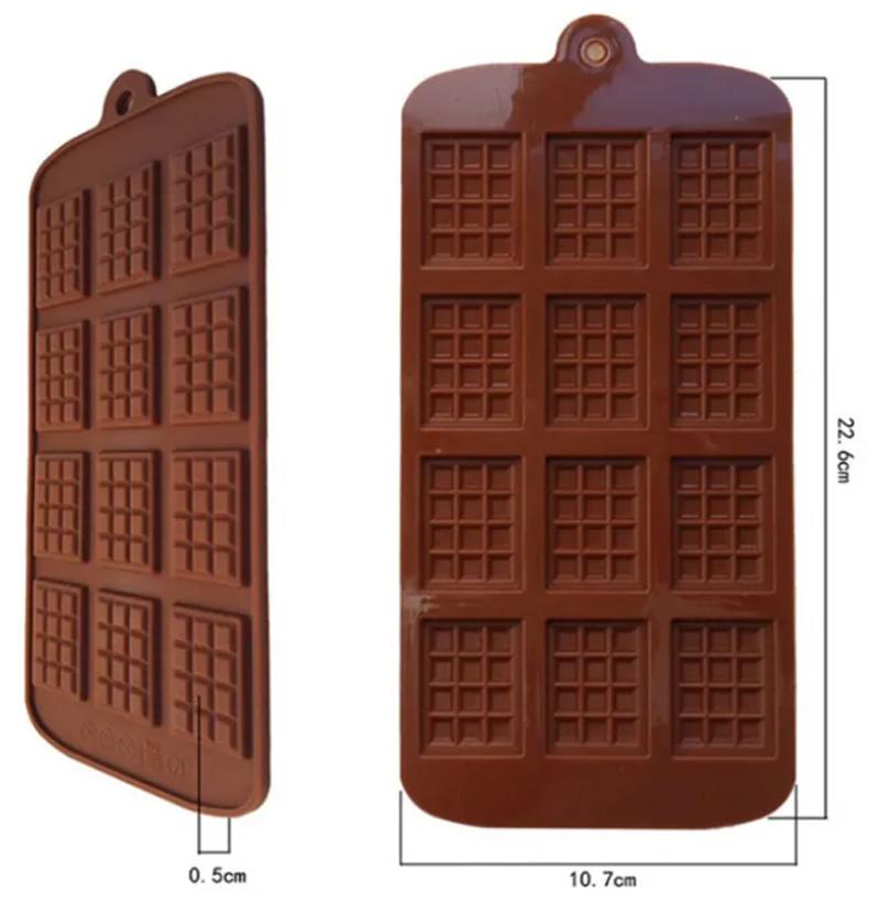 1pc Chocolate Mold 3D Silicone Mold Dubai Chocolate Mold Chocolate bar Mold Candy Fondant Mold Baking Tools Kitchen Accessories