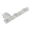 Front Bumper Bracket For Mitsubishi Lancer 2008-2017 Left Right Side ABS Plastic Replace 6400A403 6400A404 White Color Pair Set